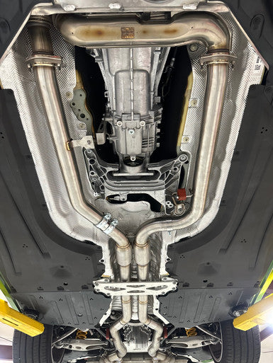 MAD BMW S58  Resonated H-Pipe Midpipe M2 G87