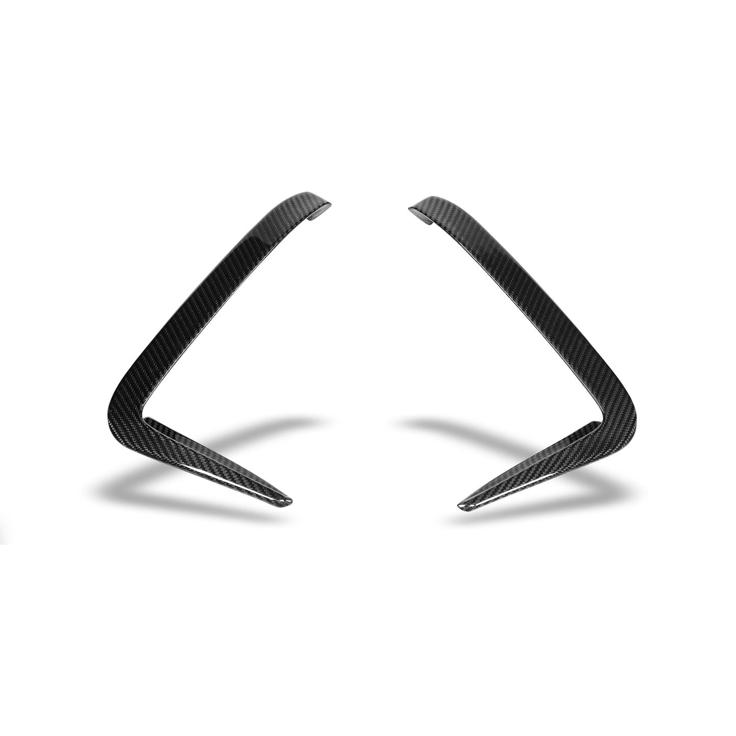 BMW M8 F91 F92 F93 Carbon Fiber Rear Bumper Canards