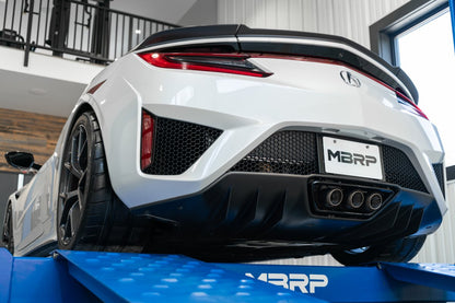 MBRP 17+ Acura NSX 2.5in Dual Split Rear Exit Tips Armor Pro- S49003CF